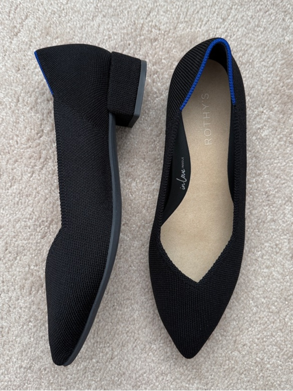 Rothy's The High Point in Black Size 9 - Picture 2 of 6